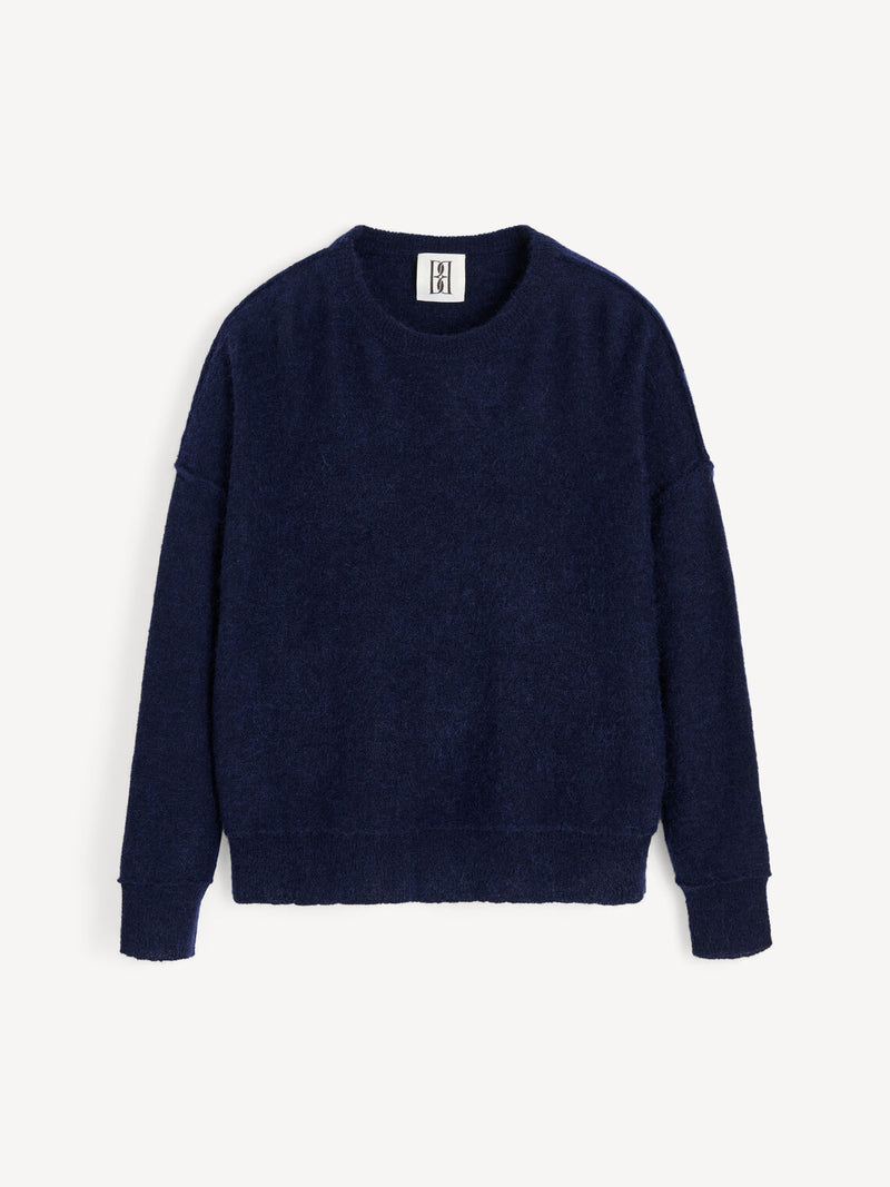 BIAGIORMS Mohair Genser Blå