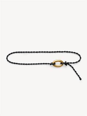 OVA SMALL Knyte belte Sort