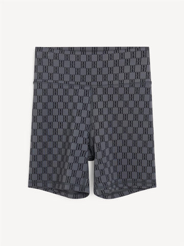 SIOLA TRENINGSSHORTS MED MONOGRAM MØNSTER Mørkegrå