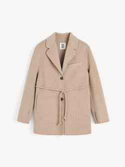HELLEN Jakke i 100% ull Beige