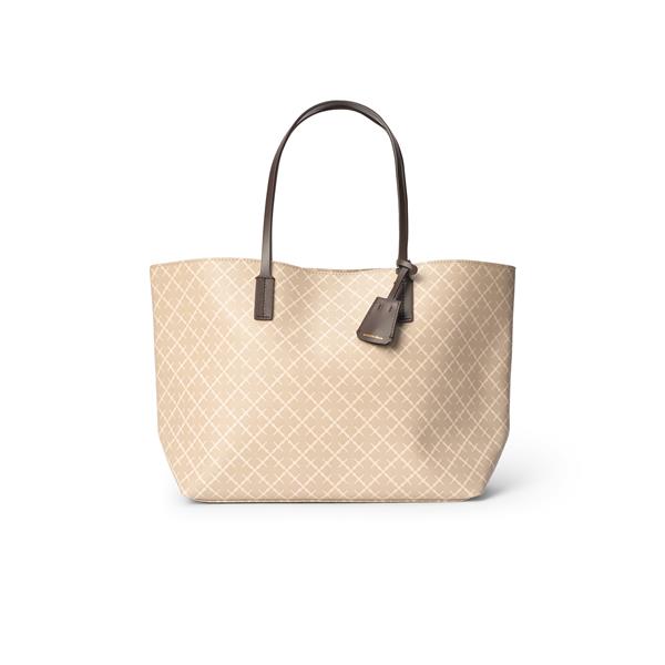 abigail, veske, polyvinyl chloride, beige, by malene birger