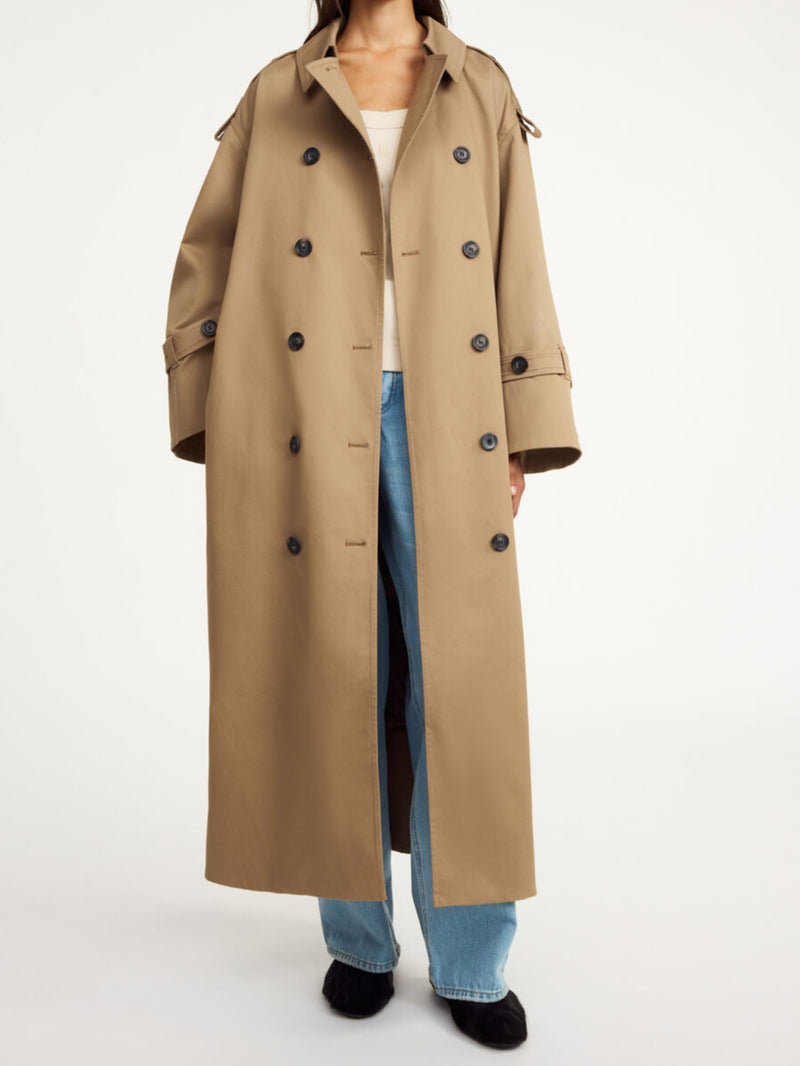 ALAYA Trenchcoat Brun