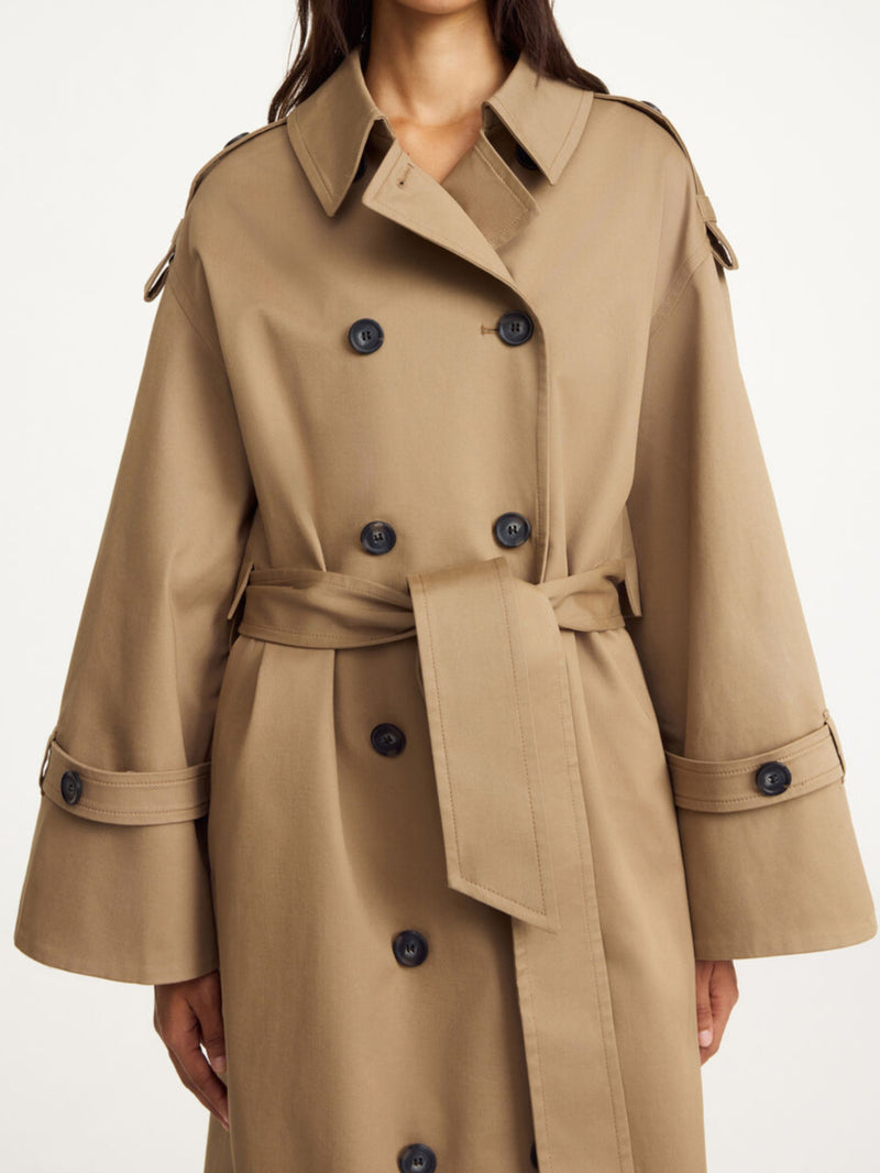 ALAYA Trenchcoat Brun