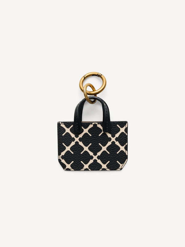 ADA CHARM Nøkkelring Sort