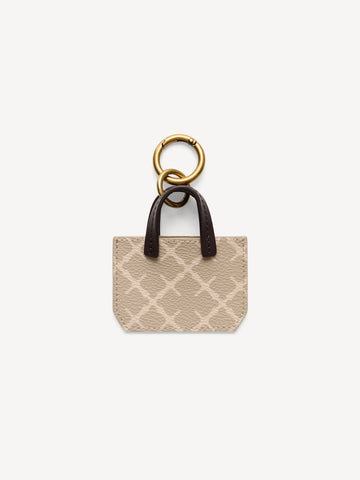 ADA CHARM Nøkkelring Beige