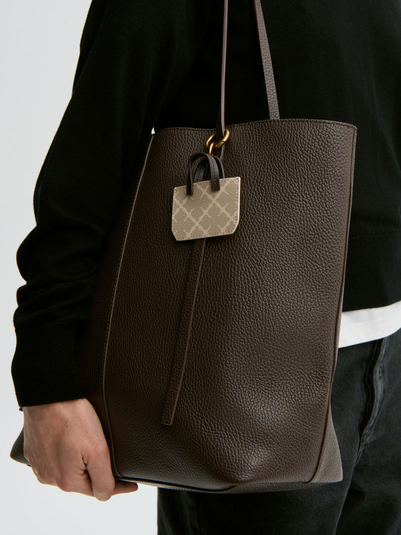 ADA CHARM Nøkkelring Beige