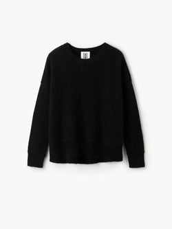 BIAGIORMS Mohair genser Sort
