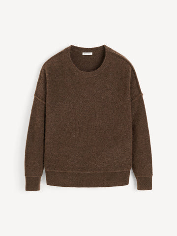 BIAGIORMS Mohair Genser Mørkebrun