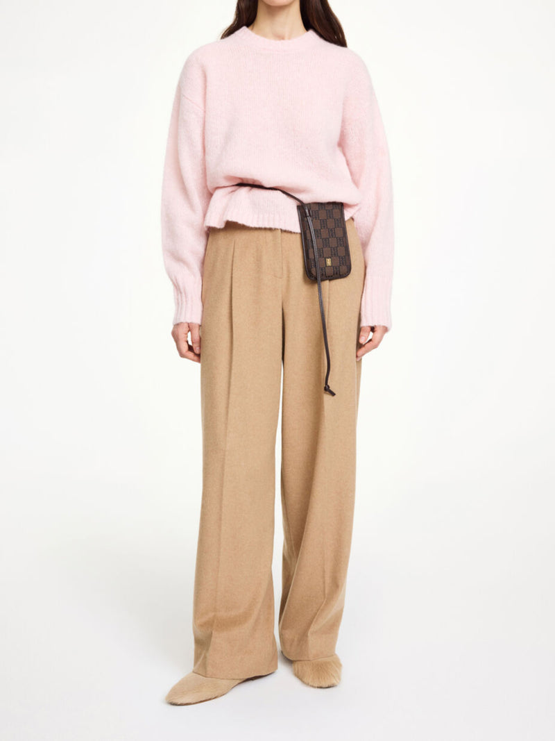 BRIE Mohair genser Rosa