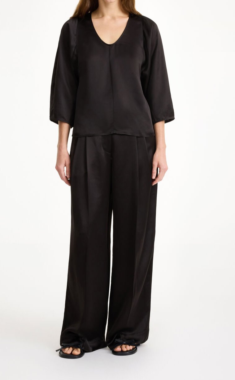 calyas, acetate, polyester, sort, by malene birger