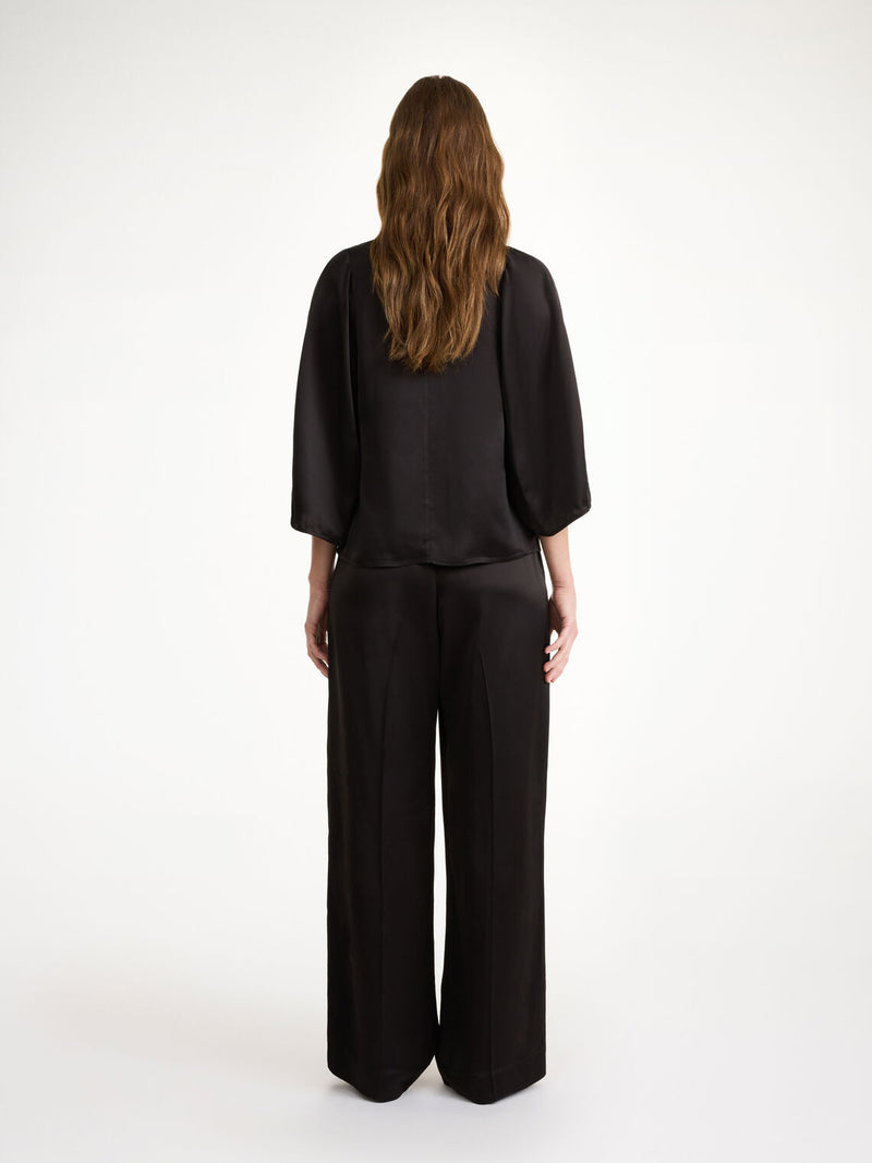 calyas, acetate, polyester, sort, by malene birger