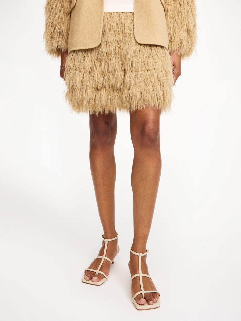 CHAMIE Skjørt Beige