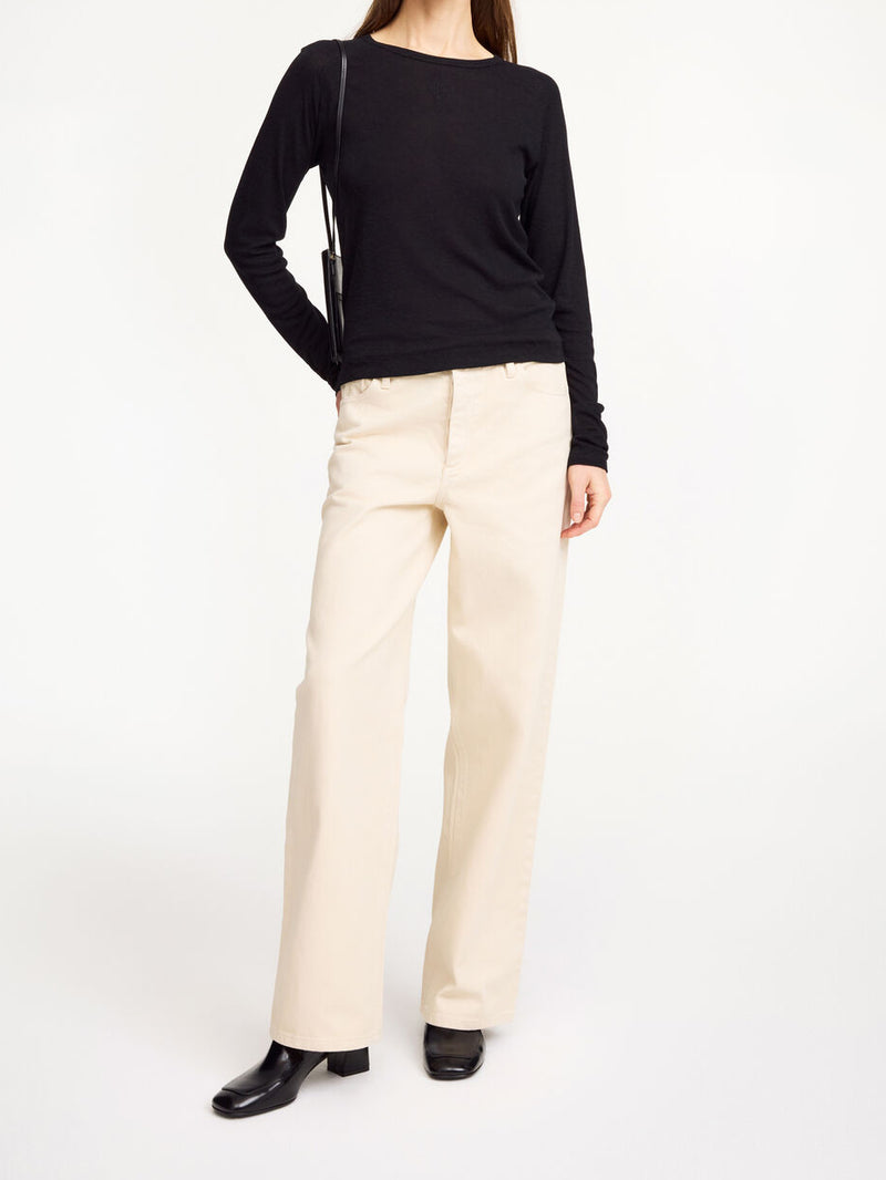 FRITHA Lyocell genser Sort