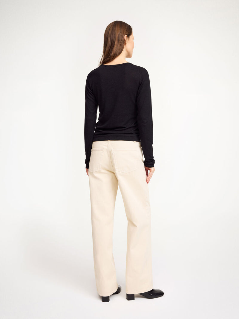 FRITHA Lyocell genser Sort