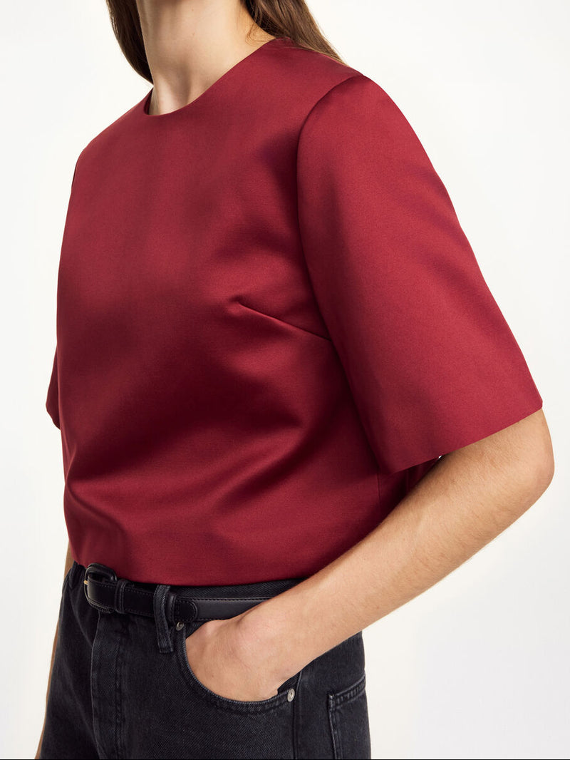 HANIA Topp Burgunder