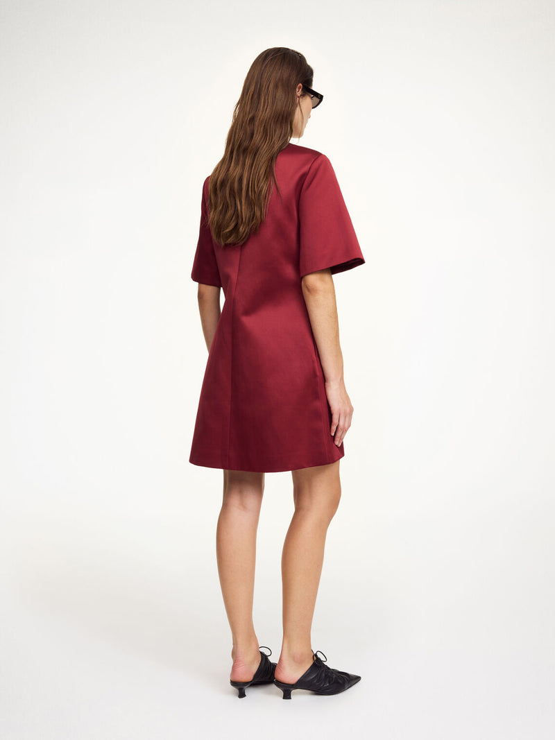 HARPERZ Mini kjole Burgunder