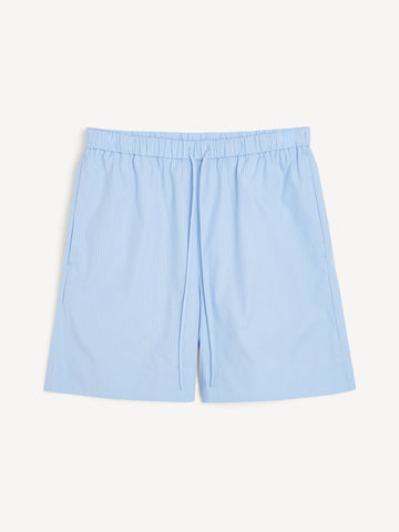 IFEION Shorts i Blå/hvit striper