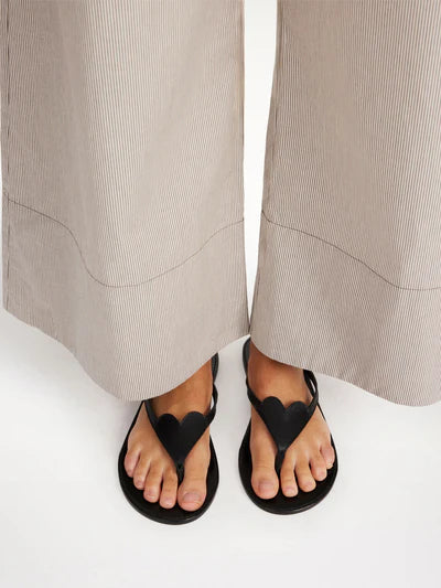 lalla, sandaler, kuskinn, sort, by malene birger