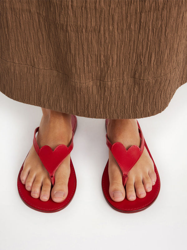 LALLA Sandaler Rød