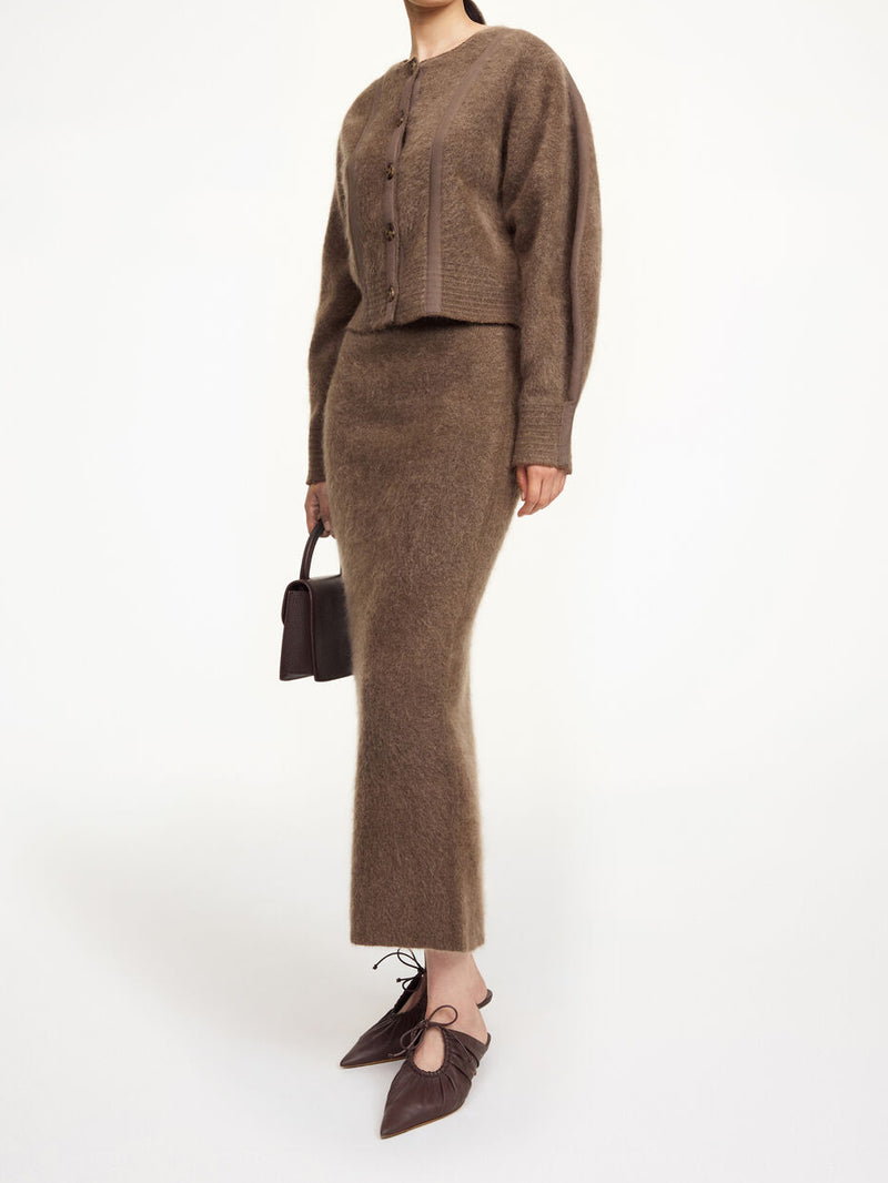 PERNILLE Cardigan Brun