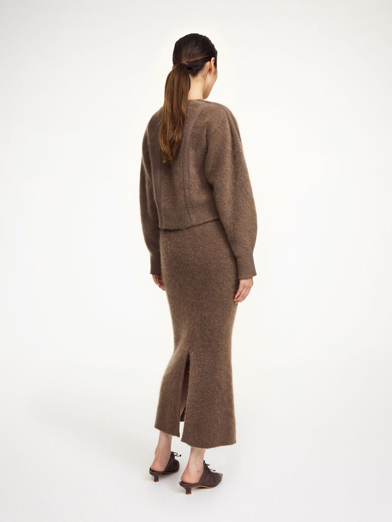 PERNILLE Cardigan Brun