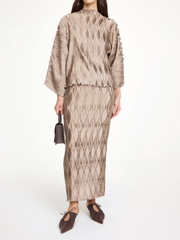 TRALLUMAN Bluse Beige