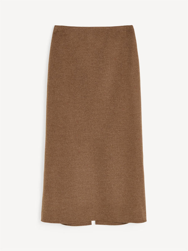 PALOMIE Skjørt i 100% Ull Brun