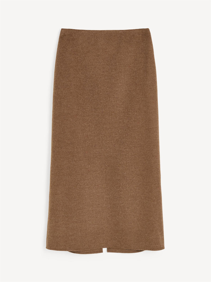 PALOMIE Skjørt i 100% Ull Brun