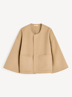 JACQUIE 100% Ulljakke Beige