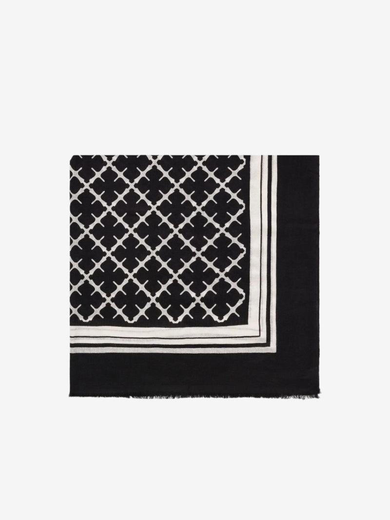 cornelis, skjerf, ull, sort, by malene birger