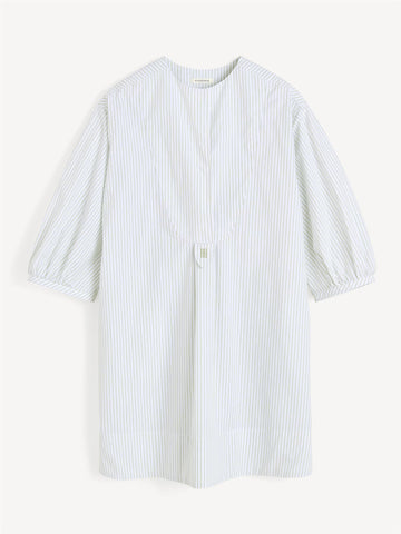 FAYA Tunika kjole med Grønne Striper