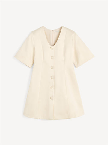 JOSEPHINE Kjole Hvit