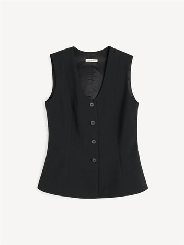 MERLIN Vest Sort