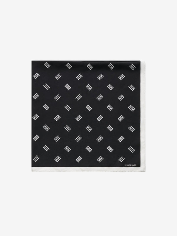 monnis, silkeskjerf, sort, by malene birger