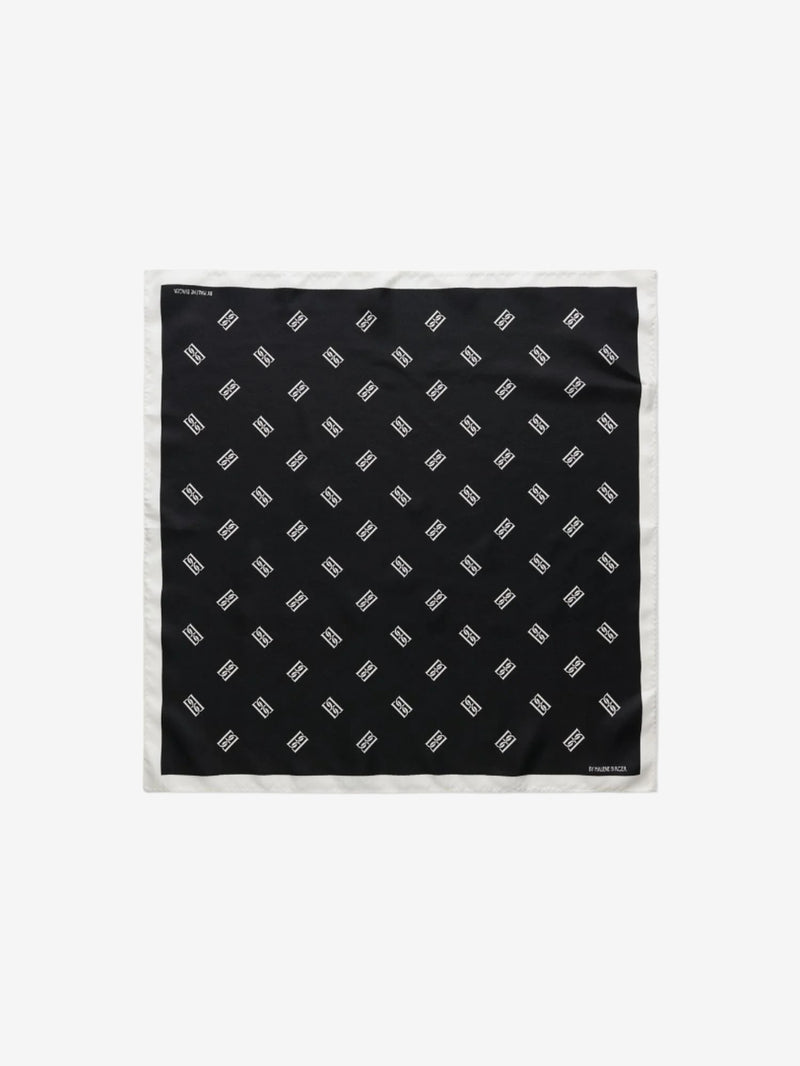 monnis, silkeskjerf, sort, by malene birger