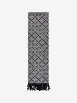 ortega, skjerf, ull, kashmir, grå, by malene birger