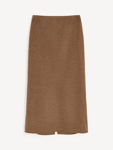 PALOMIE Skjørt i 100% Ull Brun