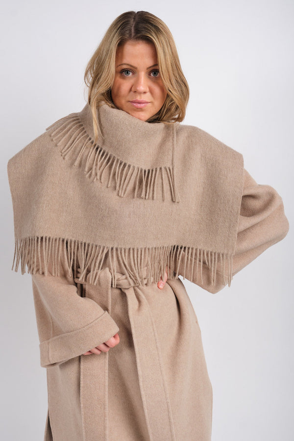 turtla, hals, ull, brun, by malene birger