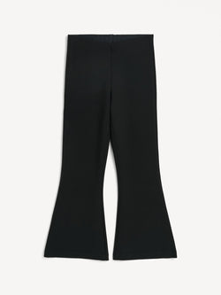 By Malene Birger Vilanna bukser i sort, med strikk i livet og en utsvingt form, laget av resirkulert polyester.