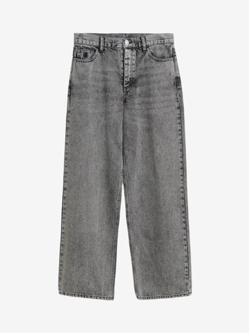 VINOLA Jeans i vasket Koksgrå