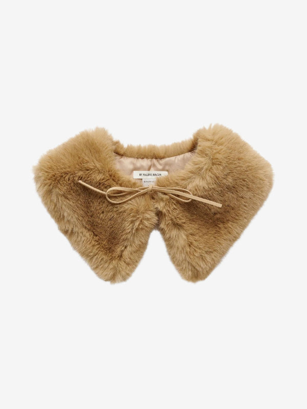 COWIE Faux Fur skjerf Brun