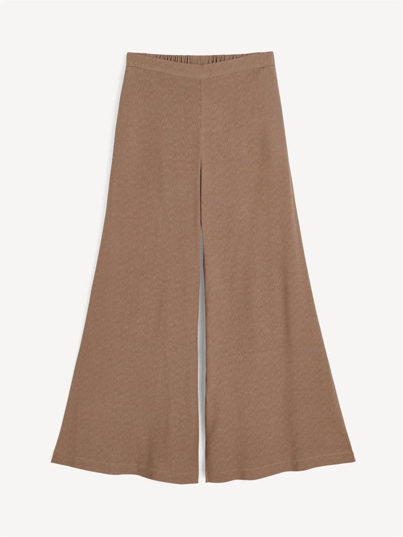 LUCEE Bukser med lett struktur Brun