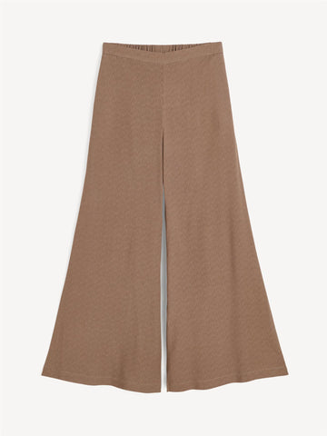 LUCEE Bukser med lett struktur Brun