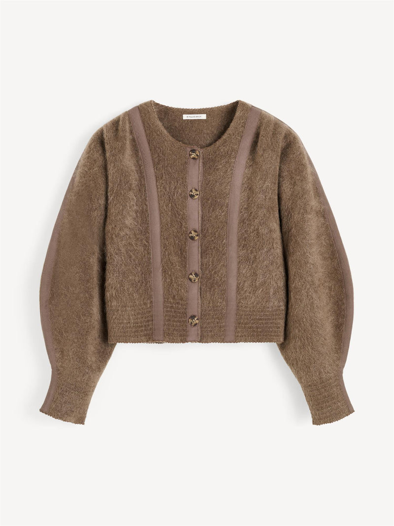 PERNILLE Cardigan Brun