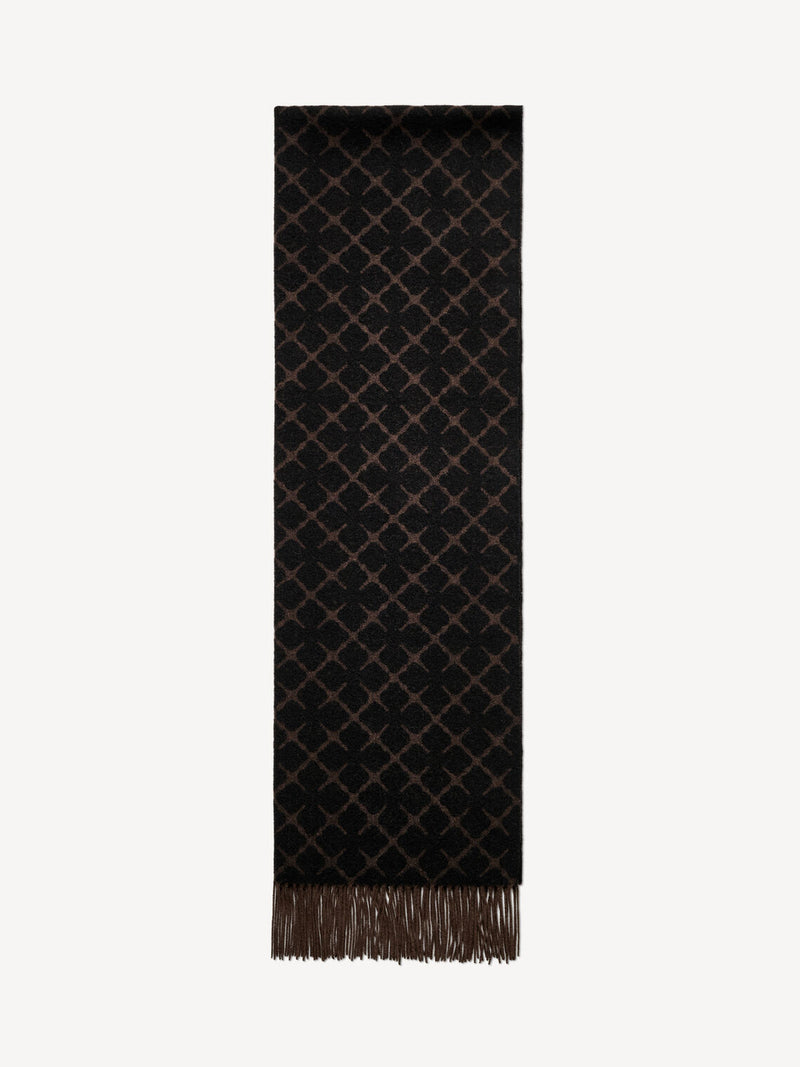 ORTEGA Skjerf Brun