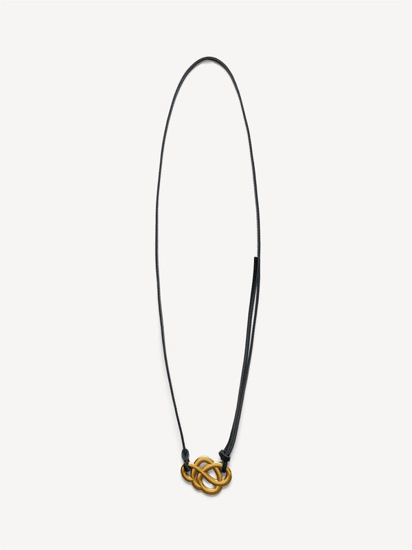 SALLON Belte med Swirl motiv Sort