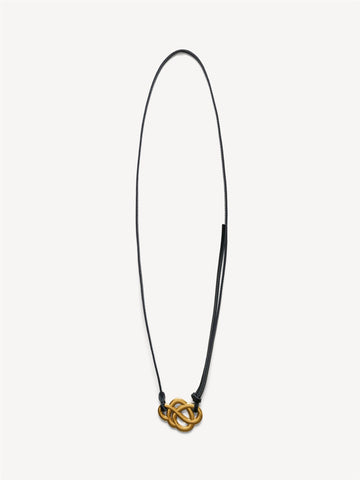 SALLON Belte med Swirl motiv Sort