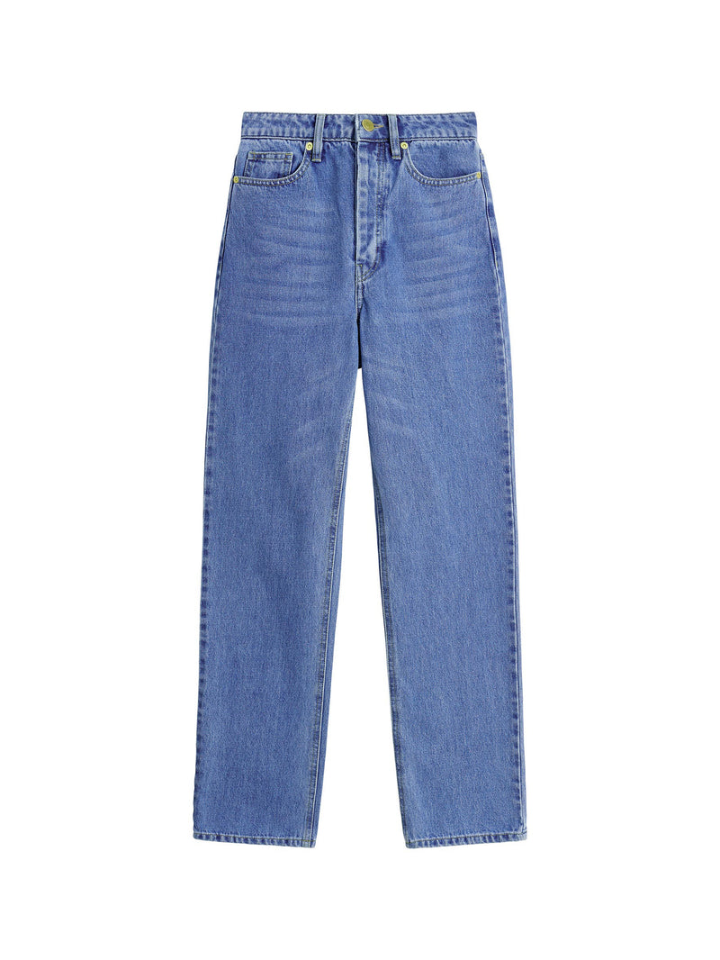 MILIUMLO Jeans med lengre ben Blå