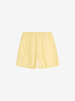 SIONA Shorts i organisk bomull Gul